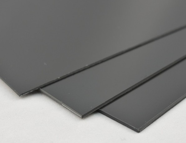 АБС-пластик листовой черный 2х1000х3000 мм фото