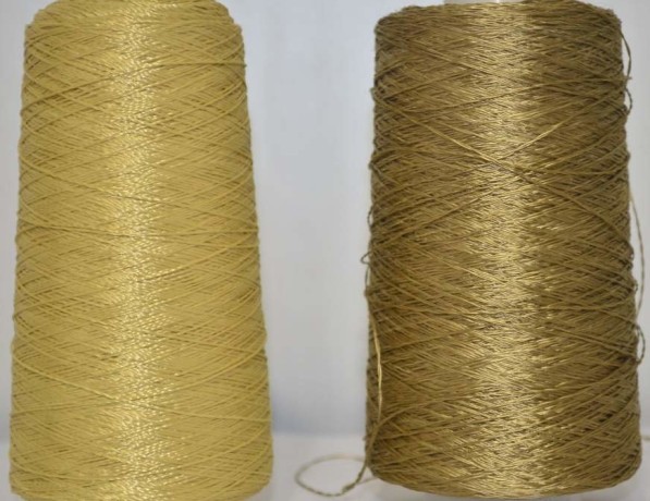 Арамидная нить 45 тварш 46 текс ярко-желтая ГОСТ Р 53019-2008 фото