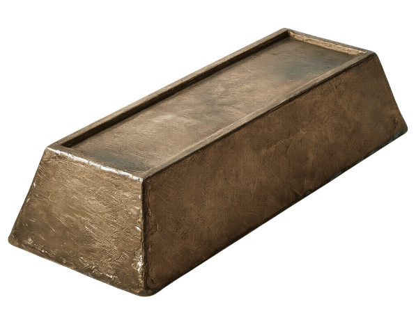 Чушка бронзовая литая БрБ2 ГОСТ 613-79 фото