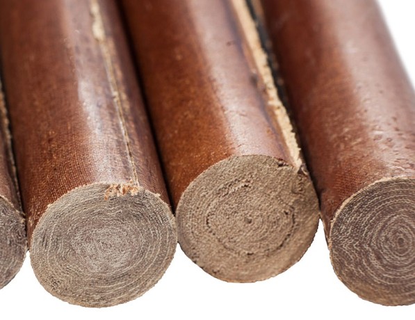 Стержень из гетинакса электротехнический ЛГ 8х1000 мм ТУ 16-5755565.0118.01-89 фото