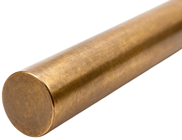 Круг бронзовый х/д БрА9Мц2Л 5 мм ГОСТ 493-79 фото