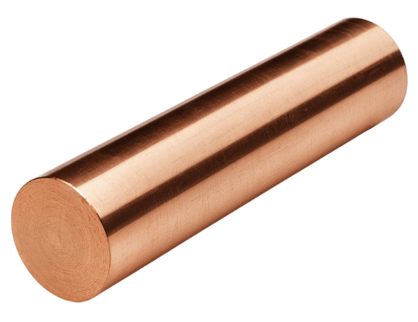 Круг медный г/д М1 22 мм ГОСТ 1535-2016 фото