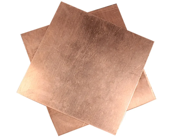 Пластина медная луженая для гальваники М1 0,1х10х70 мм ГОСТ 1173-2006 фото