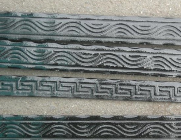 Полоса стальная декоративная 3х40 мм фото