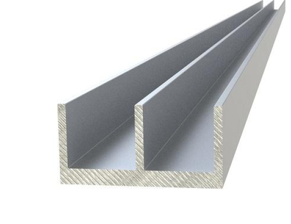 Профиль алюминиевый равнополочный прессованный Ш-образный АД1 28,9х12х1,5 мм ГОСТ 13623-90 фото