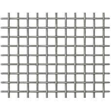 Сетка алюминиевая декоративная черная фото