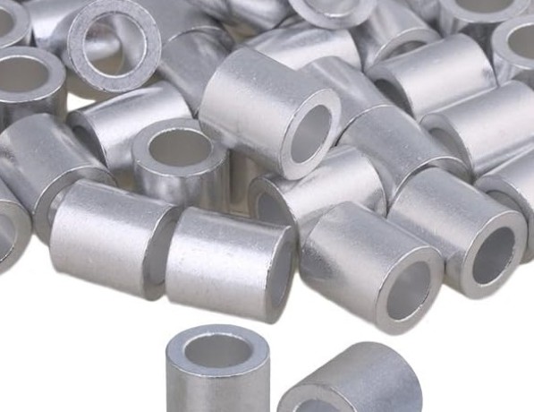 Втулка алюминиевая круглая АМц 6,5 мм DIN EN 13411-3-2011 фото